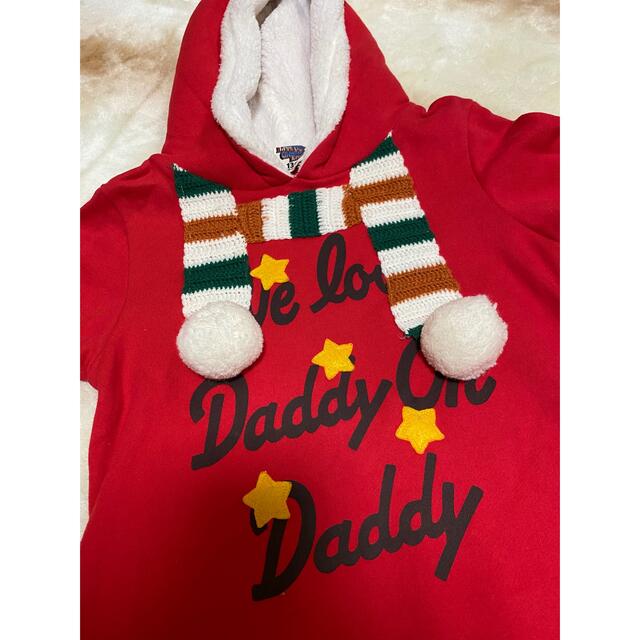 daddy oh daddy(ダディオーダディー)のダディオーダディワンピース（size130） キッズ/ベビー/マタニティのキッズ服女の子用(90cm~)(ワンピース)の商品写真