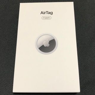 アップル(Apple)の【新品未開封】AirTag 4パック(その他)