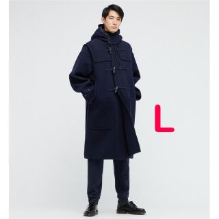 UNIQLO - ユニクロ プラスJ ウールオーバーサイズダッフルコート