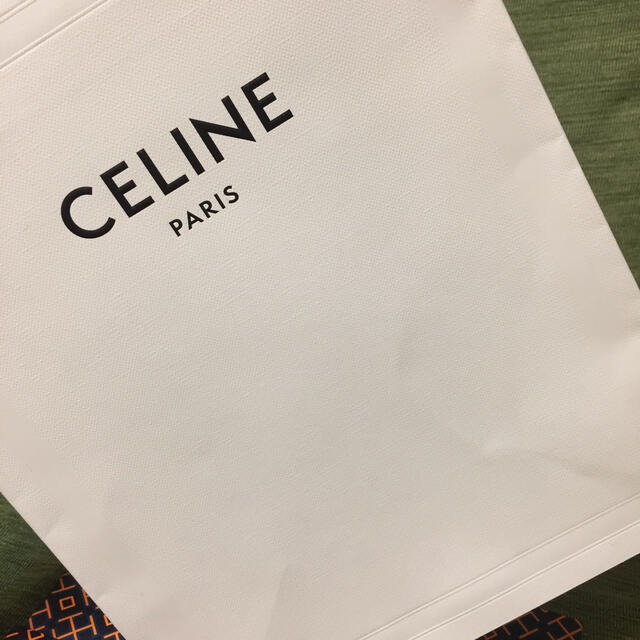 celine(セリーヌ)のCELINE,TORY BURCH ショッパー２点セット レディースのバッグ(ショップ袋)の商品写真