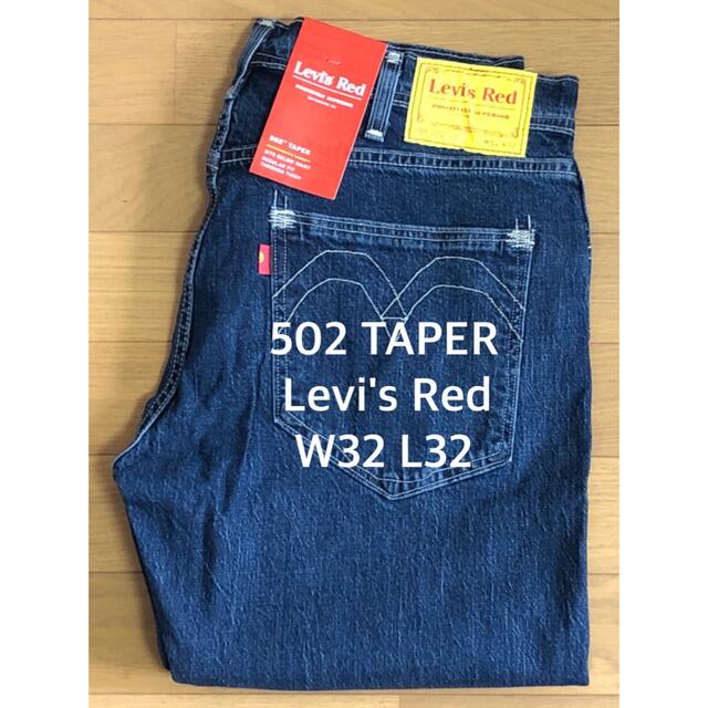 全3色/黒/赤/ベージュ LEVIS RED 502 ストレッチ ジーンズ サイズ32