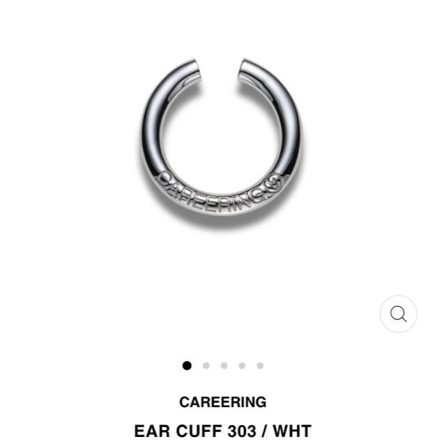 careering イヤーカフ　シルバー　EAR CUFF 303