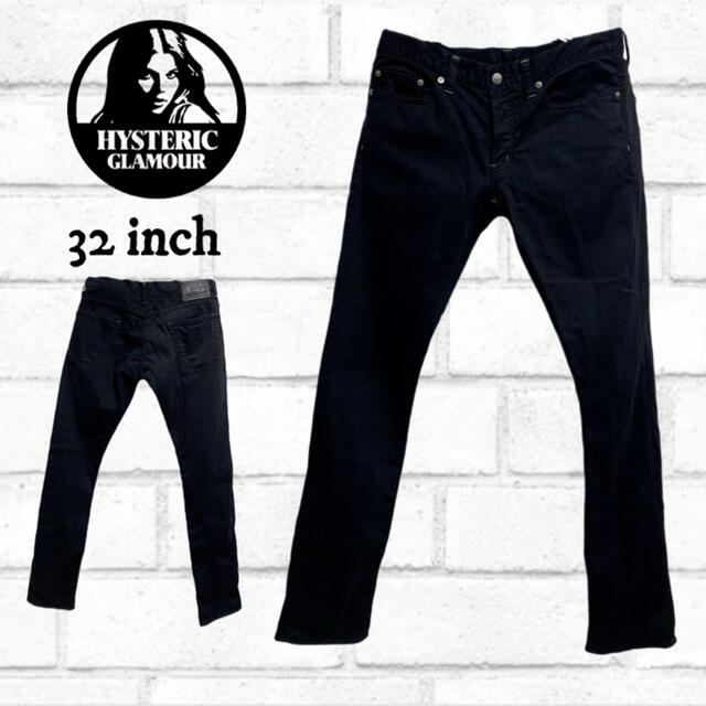 HYSTERIC GLAMOUR(ヒステリックグラマー)ブラックスキニーキムタク