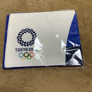 2020オリンピック公式マフラータオル青(記念品/関連グッズ)