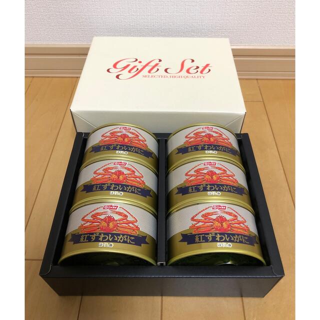 限定価格 ニッスイ 紅ずわいがに かに缶 100g 6缶セット