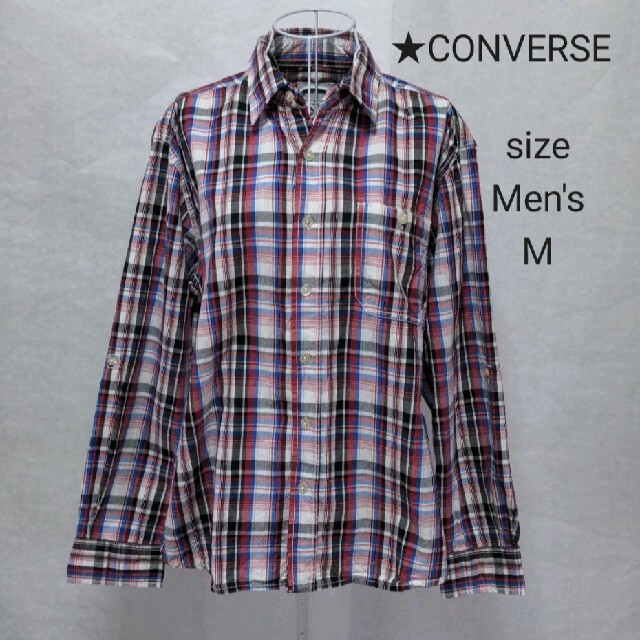 CONVERSE(コンバース)の★CONVERSE　コンバース　メンズチェックシャツ　メンズシャツ メンズのトップス(シャツ)の商品写真