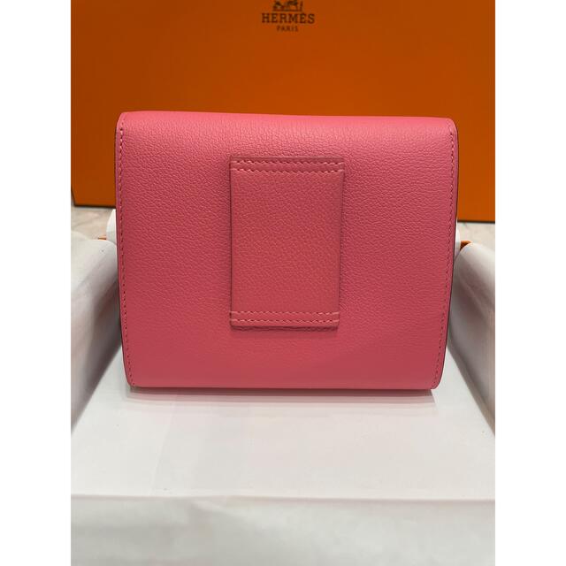 HERMES - HERMES エルメス コンスタンス 財布 ピンク 新品未使用 HERMES - HERMES エルメス コンスタンス 財布 ピンク 新品未使用