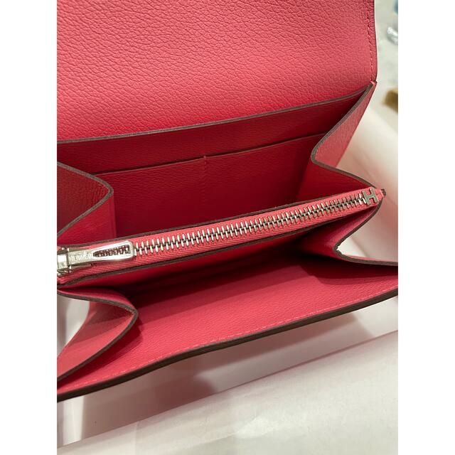 HERMES - HERMES エルメス コンスタンス 財布 ピンク 新品未使用 HERMES - HERMES エルメス コンスタンス 財布 ピンク 新品未使用
