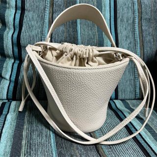 ドゥロワー(Drawer)のayako bag Pottery  écru ポタリ エクリュ(ショルダーバッグ)