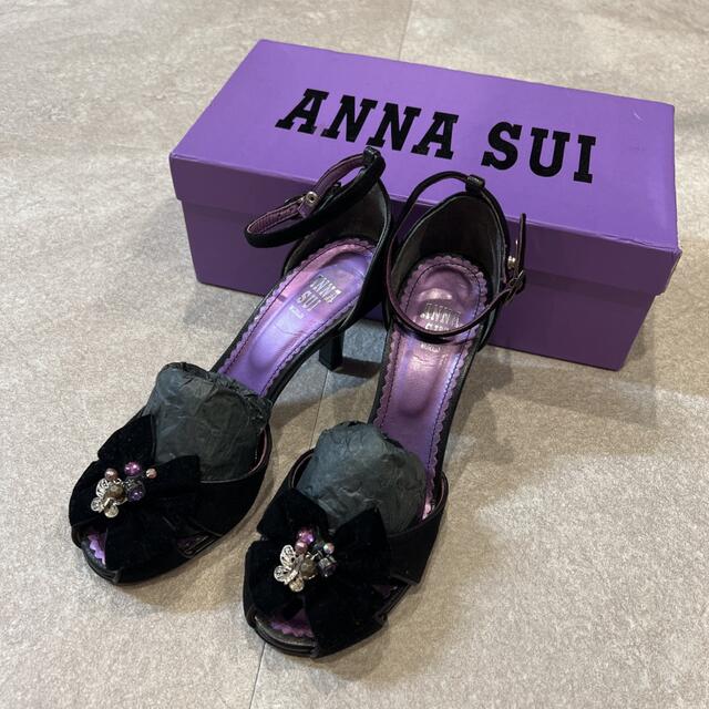 ANNA SUI - ANNA SUI サンダル ヒールの通販 by Eral grey shop｜アナスイならラクマ