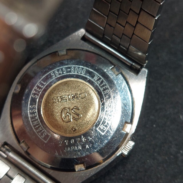 Grand Seiko(グランドセイコー)のグランドセイコー ハイビート 56GS　純正ベルト メンズの時計(腕時計(アナログ))の商品写真