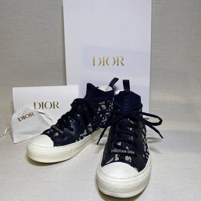 Dior(ディオール)のDIOR WALK'N'DIOR スニーカー 37 レディースの靴/シューズ(スニーカー)の商品写真