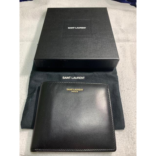 Saint Laurent(サンローラン)のサンローラン　財布　二つ折り メンズのファッション小物(折り財布)の商品写真