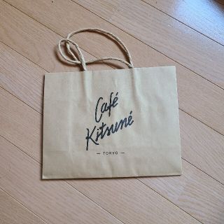 メゾンキツネ(MAISON KITSUNE')のcafe kitsune ショッパー(ショップ袋)