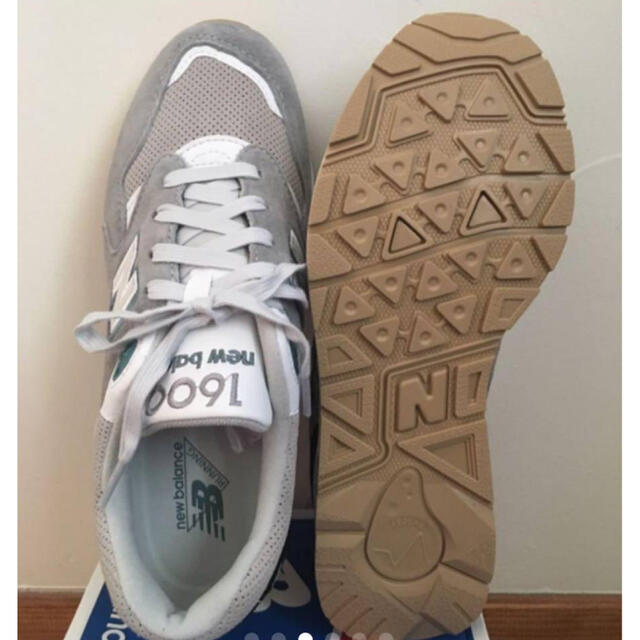 New Balance(ニューバランス)の【新品】ニューバランス1600 スニーカー（グレー×グリーン:22.5〜23㎝） レディースの靴/シューズ(スニーカー)の商品写真