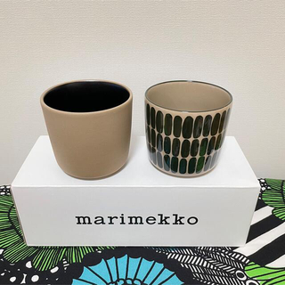 マリメッコ(marimekko)のmarimekko マリメッコ 完売ラテマグ Oiva＋Alku2点 新品送料込(グラス/カップ)