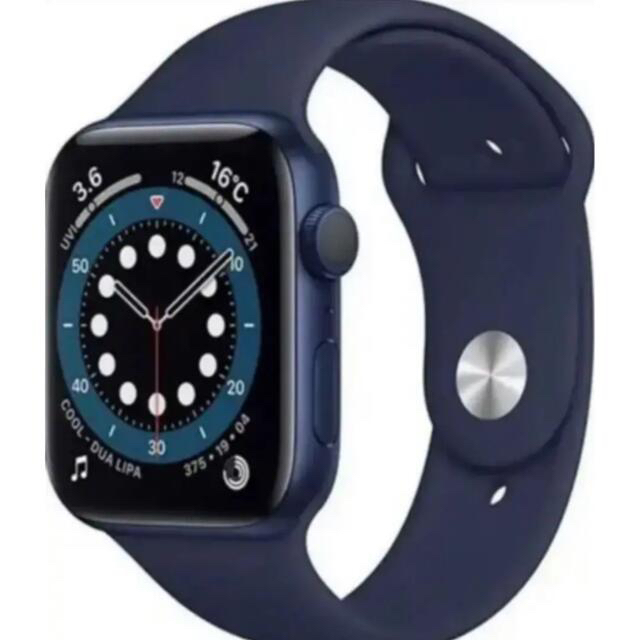 Apple Watch(アップルウォッチ)のApple Watch Series 6 44mm  ブルー  メンズの時計(腕時計(デジタル))の商品写真