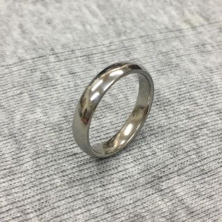 STAINLESS STEEL 4mm甲丸リング 鏡面仕上げ(リング(指輪))