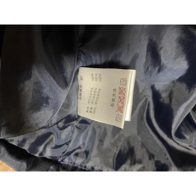 MINI-K(ミニケー)のミニケー　紫&黒中綿ジャンパー　120㎝ キッズ/ベビー/マタニティのキッズ服男の子用(90cm~)(ジャケット/上着)の商品写真