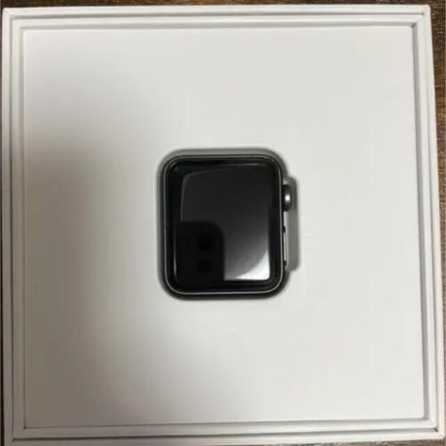 Apple Watch Series 3 GPS 38mm グレイ アルミ