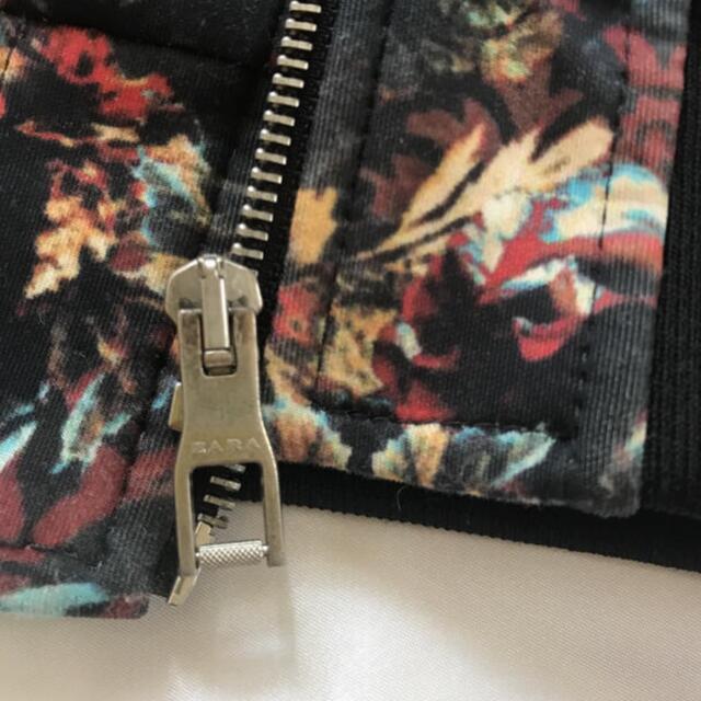 ZARA - 【極美品】ZARA ザラ 総柄 花柄 ジップアップ ブルゾン ZARA - 【極美品】ZARA ザラ 総柄 花柄 ジップアップ ブルゾン
