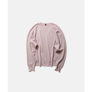 アパルトモンドゥーズィエムクラス(L'Appartement DEUXIEME CLASSE)のATON CASHMERE SILK Vネック セーターカシミヤシルク ニット(ニット/セーター)