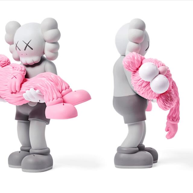 kaws gone figure grey GRAY&PINK ピンク カウズ