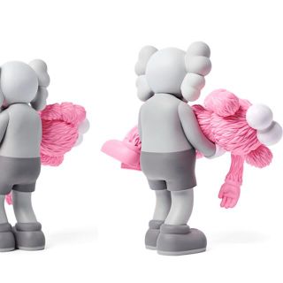 MEDICOM TOY - kaws gone figure grey GRAY&PINK ピンク カウズ ...