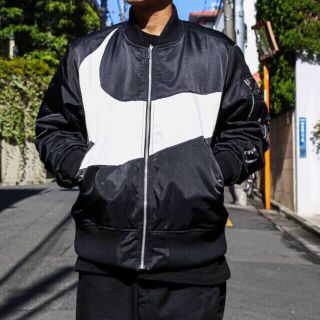 NIKE - ナイキ ボンバージャケット MA1 の通販 by d|ナイキならラクマ