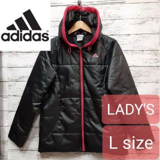 アディダス(adidas)の✨美品✨ adidas(アディダス) 中綿ジャケット レディース L 秋 冬(ダウンジャケット)