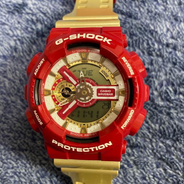 樹脂風防G-SHOCK 腕時計 メンズ CASIO アイアンマン