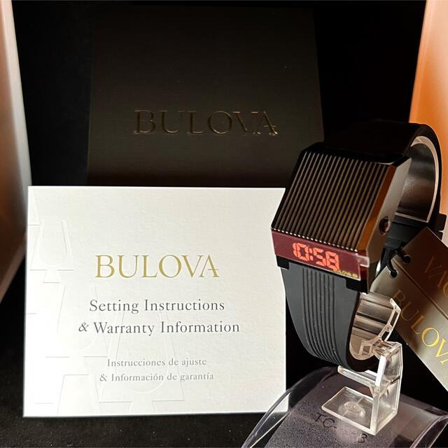 Bulova(ブローバ)の【BULOVA】新品未使用/ブローバ/LEDデジタルクォーツ/Computron メンズの時計(腕時計(デジタル))の商品写真