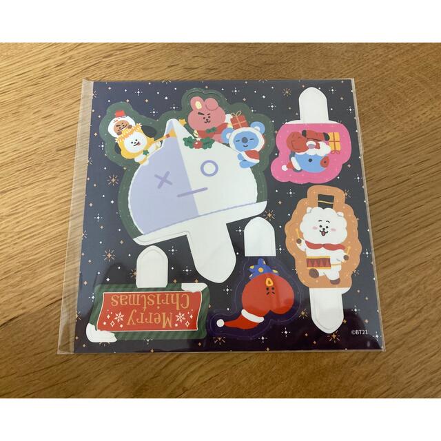 防弾少年団(BTS)(ボウダンショウネンダン)のBTS   ファミマBT21クリスマスケーキ付属品　アクリルコースター エンタメ/ホビーのおもちゃ/ぬいぐるみ(キャラクターグッズ)の商品写真