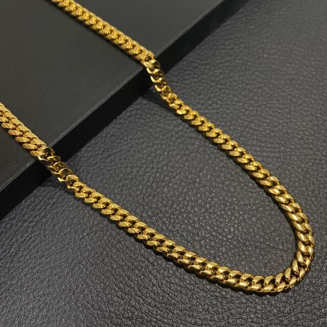 喜平ネックレス 6mm 60cm 47g 金ネックレス 18k ゴールドチェーン