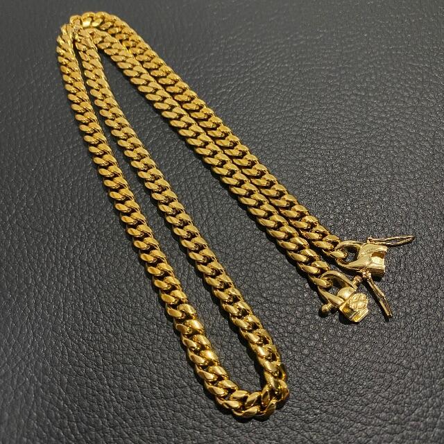 喜平ネックレス 6mm 60cm 47g 金ネックレス 18k ゴールドチェーン