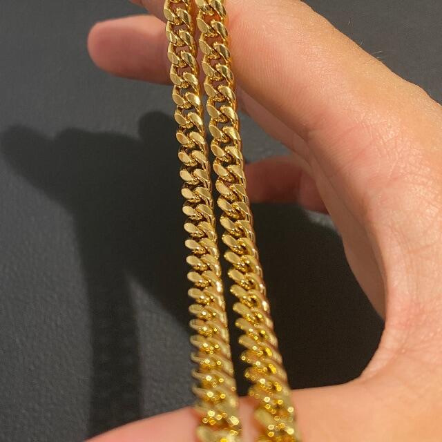 喜平ネックレス 6mm 60cm 47g 金ネックレス 18k ゴールドチェーンの