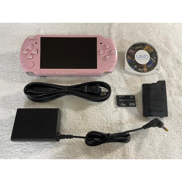 エンタメ/ホビー美品　PSP-3000  ブロッサムピンク