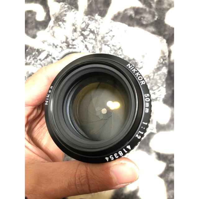 超美品　Ai-s Nikkor 50mm f1.2 箱付け　フード　フィルター