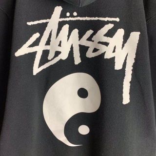 激レア 新品タグ付 ヴィンテージ STUSSY プリントパーカー