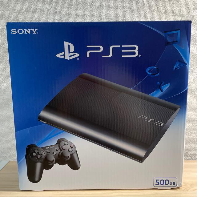 PlayStation3 - 【新品未開封】PS3 本体 チャコールブラック 500GB