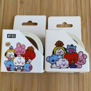 ボウダンショウネンダン(防弾少年団(BTS))のBT21マスキングテープセット(アイドルグッズ)