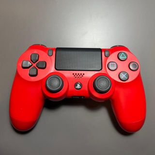 ソニー(SONY)のSONY PS4 純正 コントローラー DUALSHOCK4 レッド(家庭用ゲーム機本体)