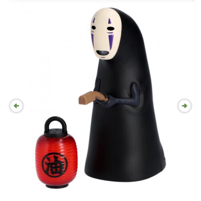 新品・未開封!】 千と千尋の神隠し カオナシ 提灯 センサーライト
