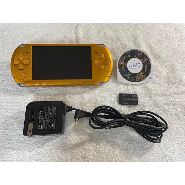 PSP3000 レアカラー ブライドイエロー-