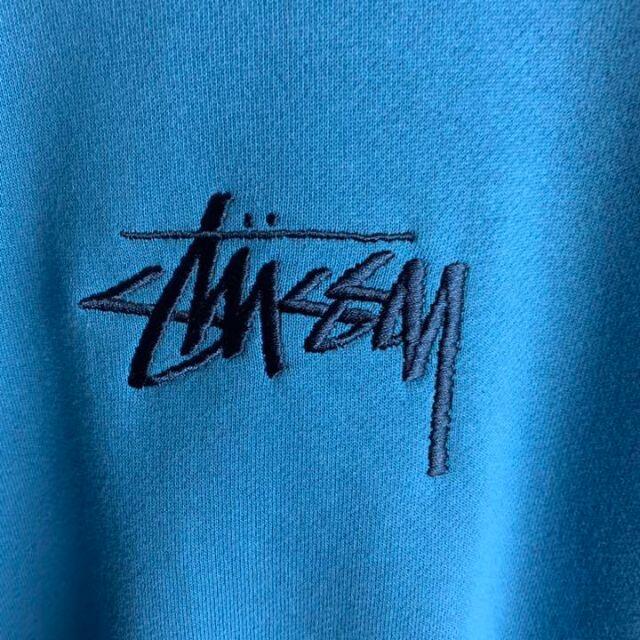 STUSSY 刺繍スウェット