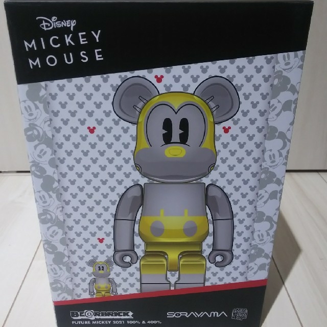 BE@RBRICKFUTURE MICKEY 2021 100% & 400% - その他 BE@RBRICK FUTURE MICKEY 2021 100%&400%
