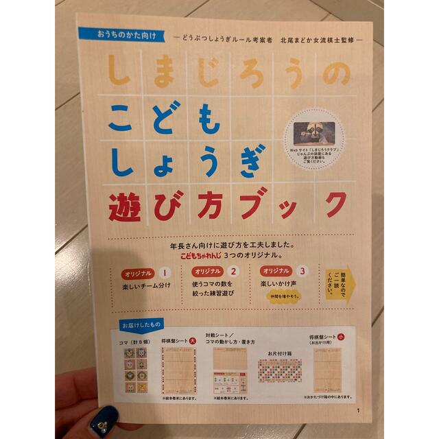 こどもしょうぎ　知育　積み木　セット キッズ/ベビー/マタニティのおもちゃ(知育玩具)の商品写真