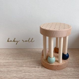wooden baby roll(がらがら/ラトル)