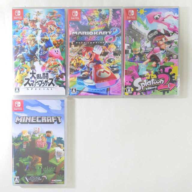 Nintendo Switch ソフト 4本セット - www.sorbillomenu.com