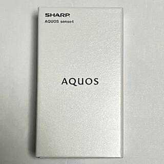 アクオス(AQUOS)の新品未使用 SHARP AQUOS sense4 SH-M15 ライトカッパー(スマートフォン本体)